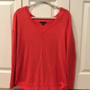 pink american eagle sweater!